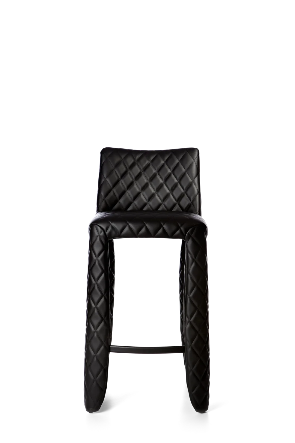 Monster Bar Stool black front side